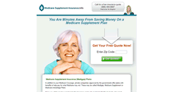 Desktop Screenshot of medicare-supplement-insurance.info